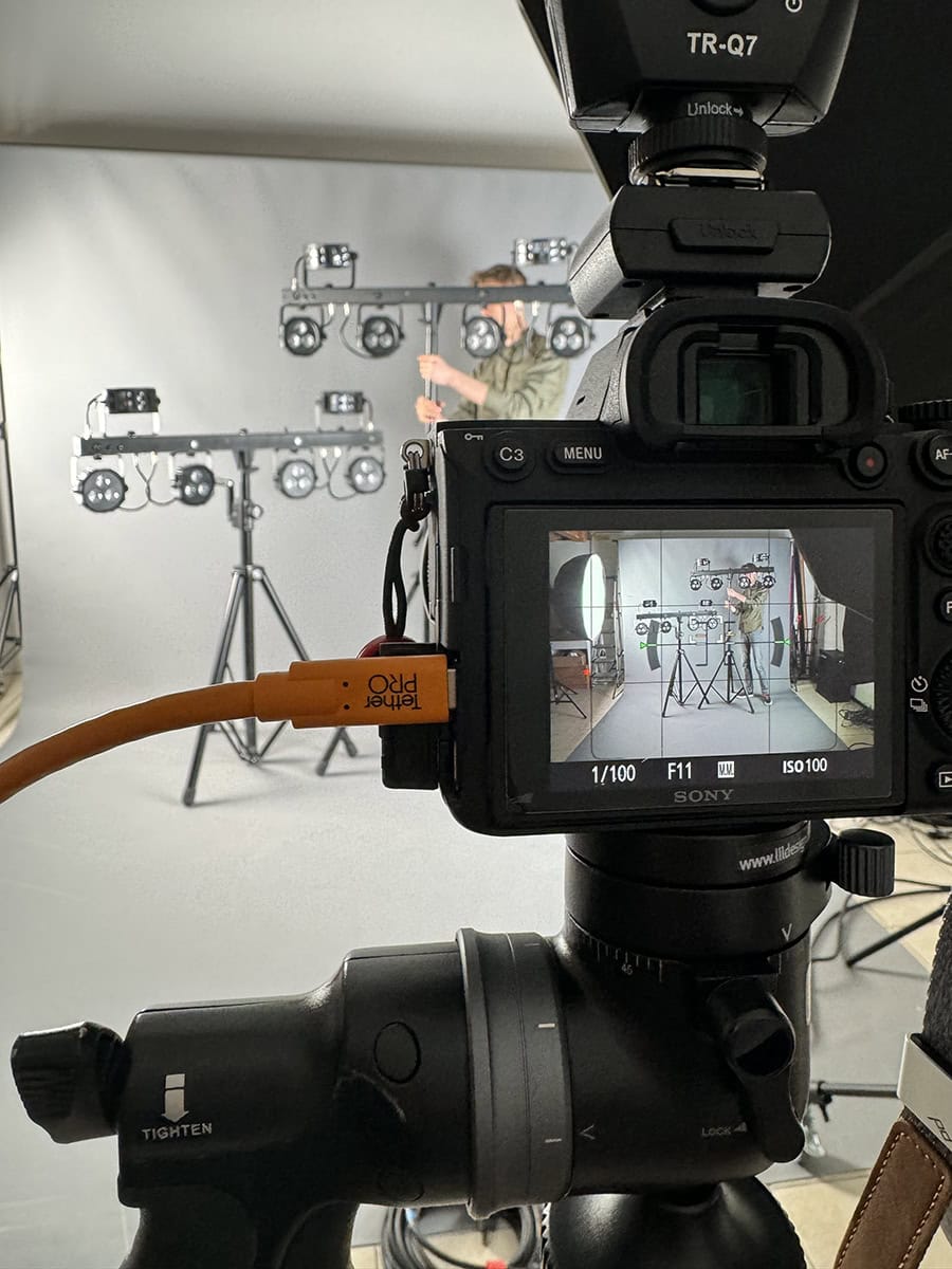 Fotoshooting im Fotostudio der Werbeagentur Medienlove GmbH aus Stockach